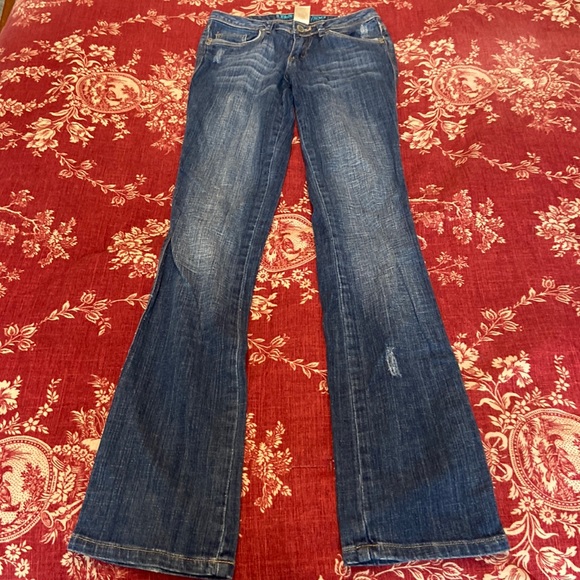 Limited Too super low 14 slim distressed jeans 💕 - Picture 1 of 10